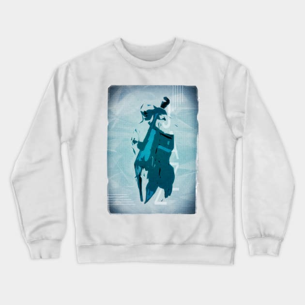 Jazzy Poster Crewneck Sweatshirt by cinema4design